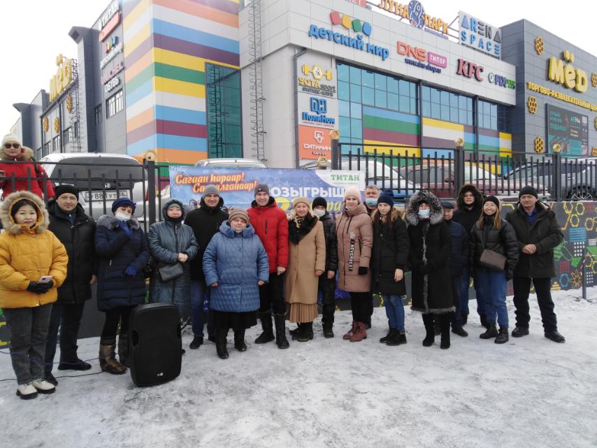 Победители получили призы по акции "22 барана" 