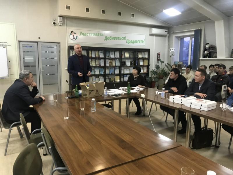 Награждение титановцев