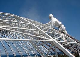 Огнезащитная обработка металлоконструкций в с.Сосново-Озерское