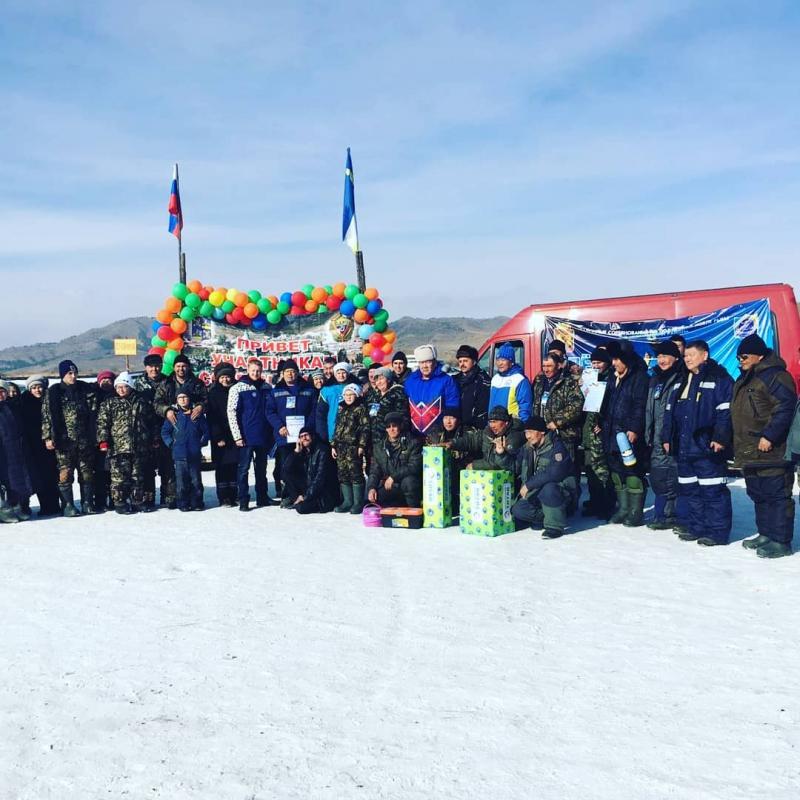 Старт районных соревнований по подледной ловле