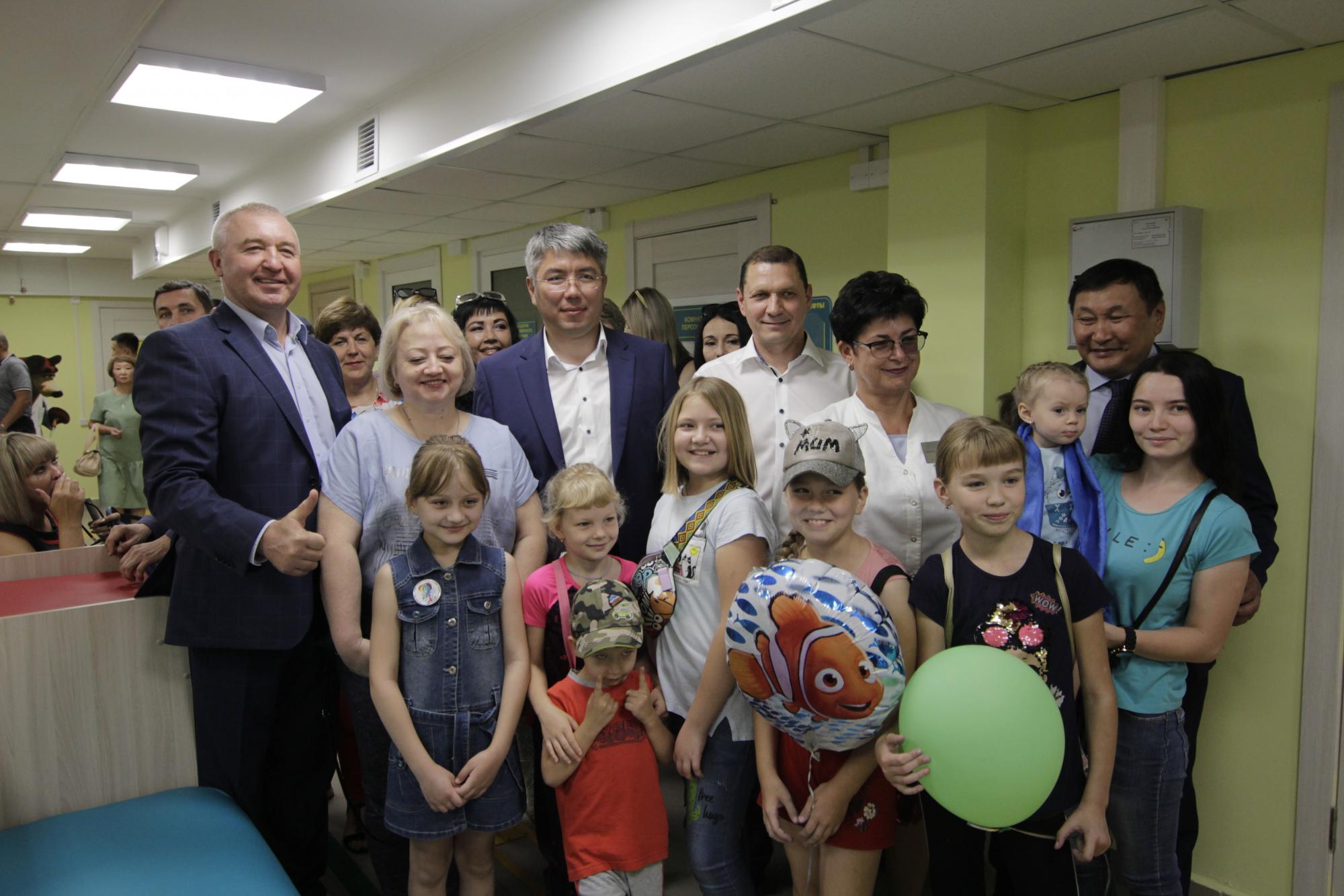 Новая поликлинника для маленьких жителей ж/д района