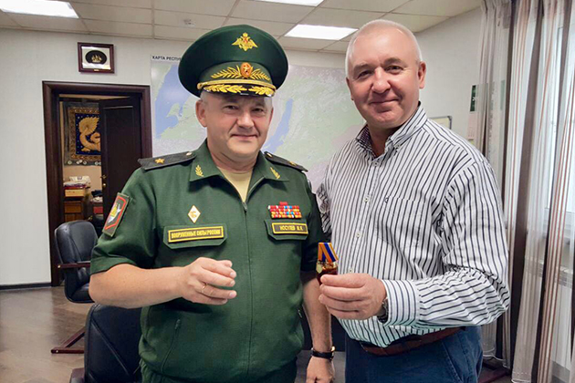 Руководитель ГК «Титан» Вадим Бредний награжден юбилейной медалью!