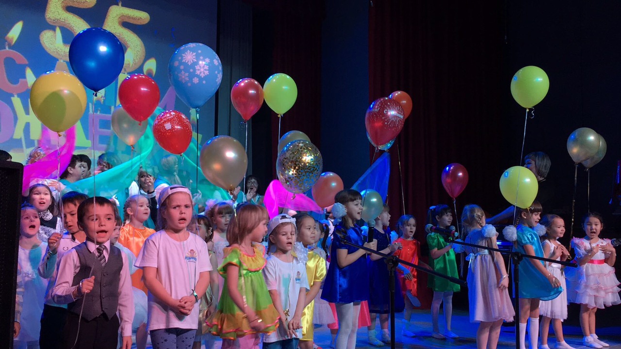 Детскому саду "Родничок" исполнилось 55 лет!