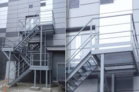 Поставка материалов и установка пожарных лестниц в ТЛЦ