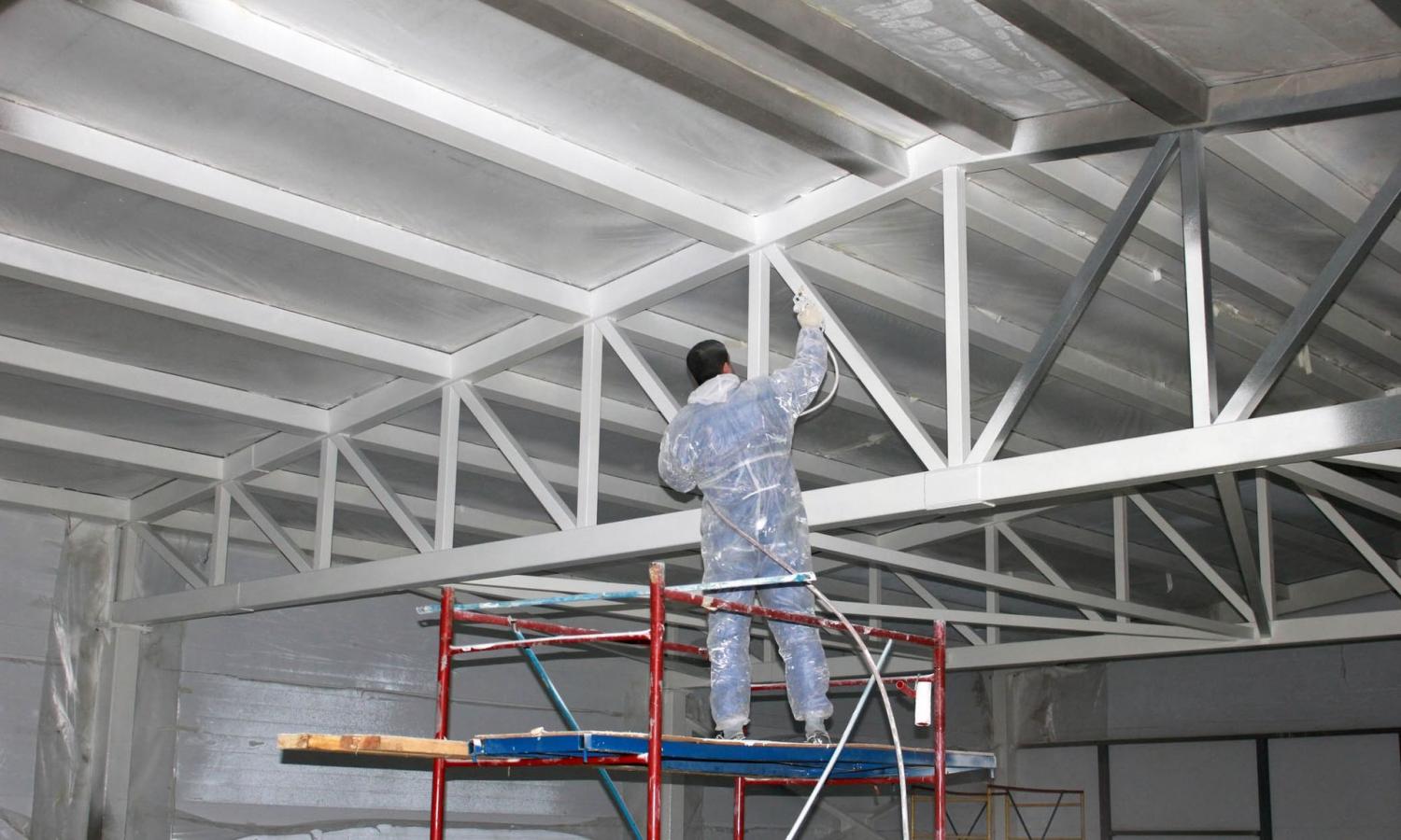 Огнезащита на ТЛЦ ГК "Титан" по ул.Моховая 3а Огнезащита на ТЛЦ ГК "Титан" по ул.Моховая 3а