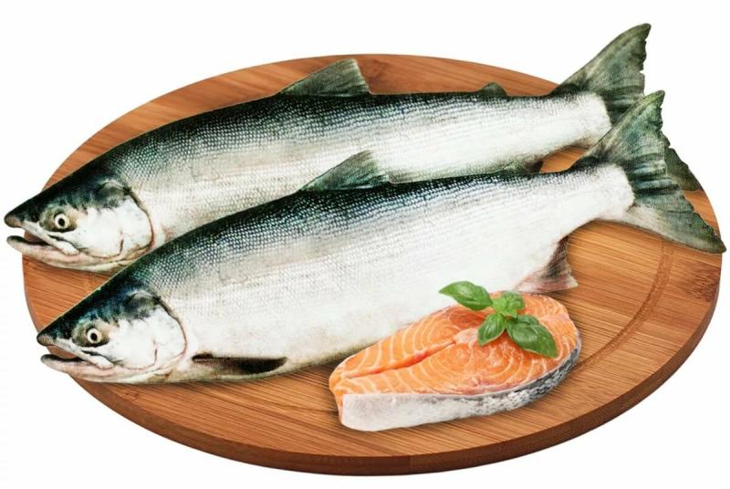 Розовый лосось в сети удобных магазинов "Титан"