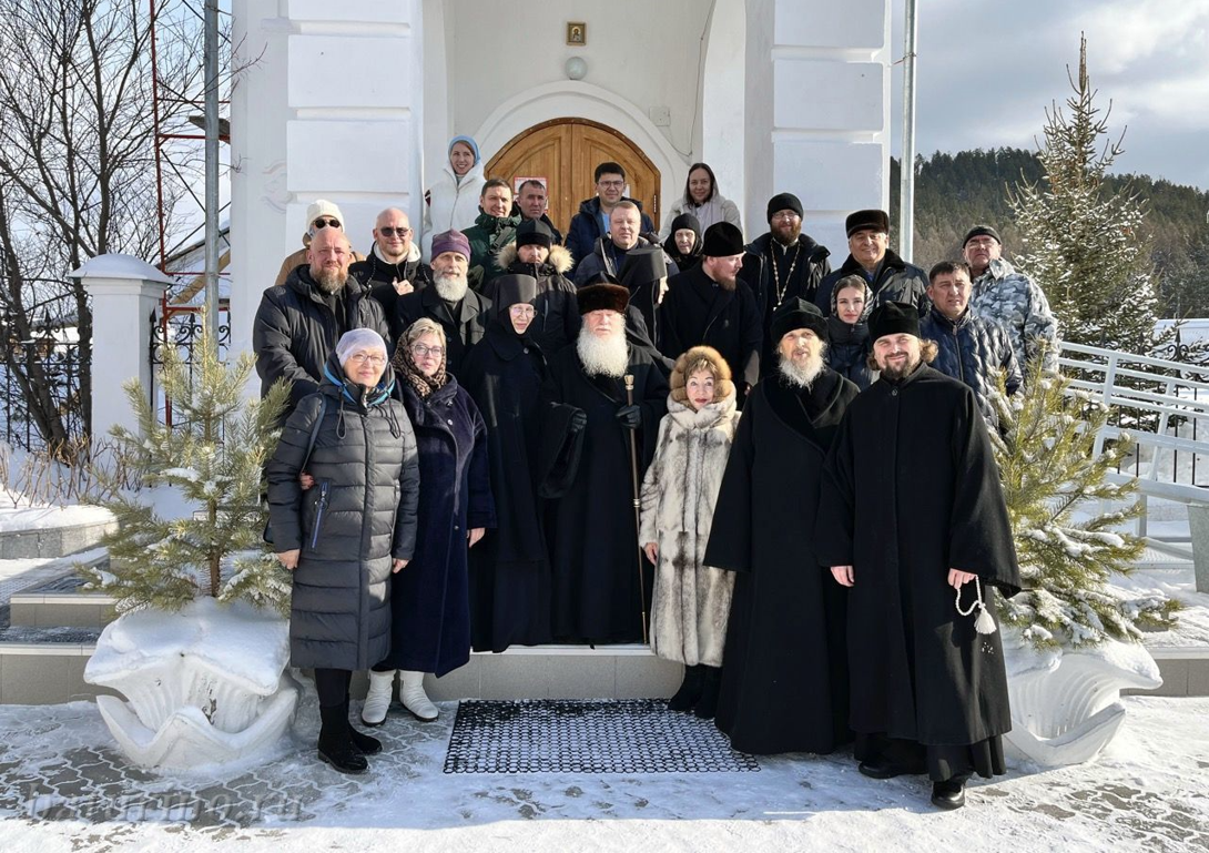 Торжественная служба в Сретенском женском монастыре