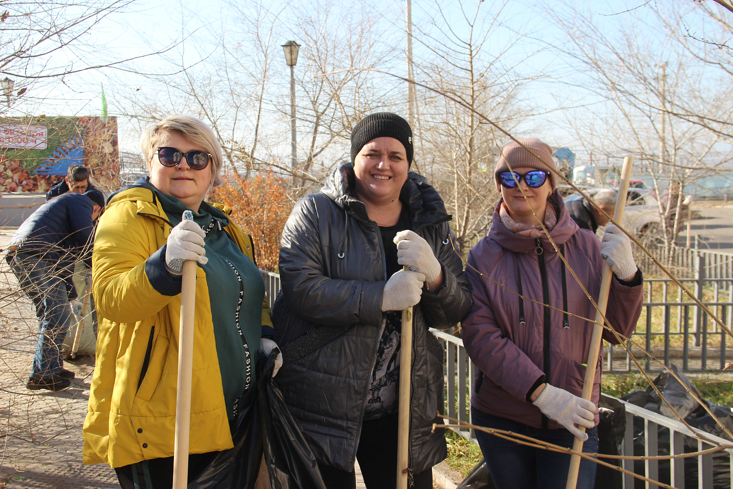 Сквер имени Героя Сенчихина к зиме готов