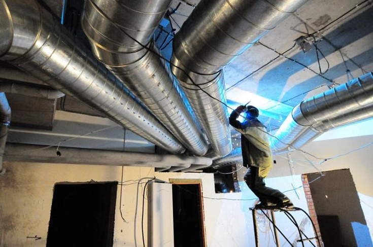 Поставка и монтаж вентиляционного оборудования