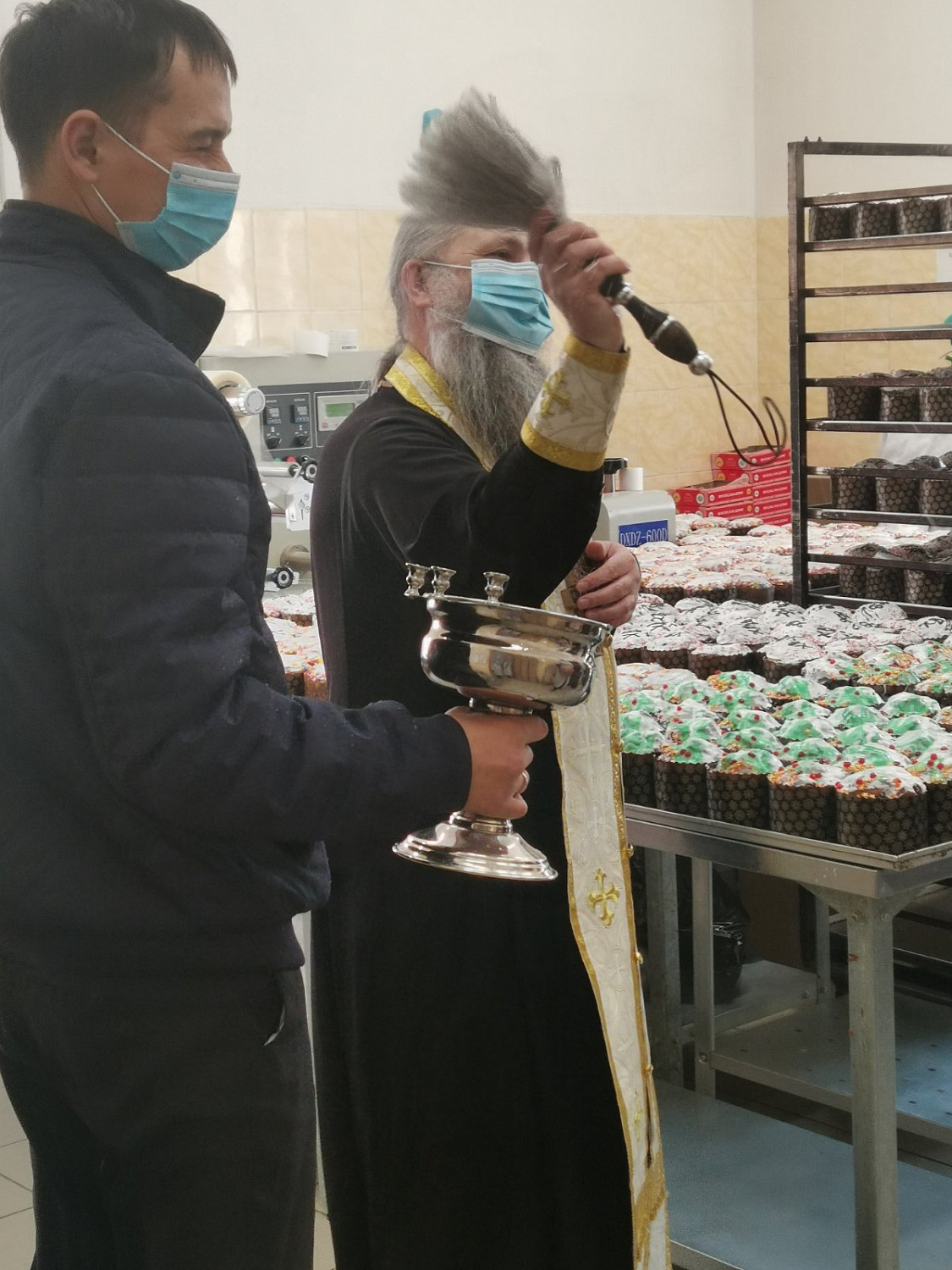 Освященная продукция к празднику Светлой Пасхи Освященная продукция к празднику Светлой Пасхи