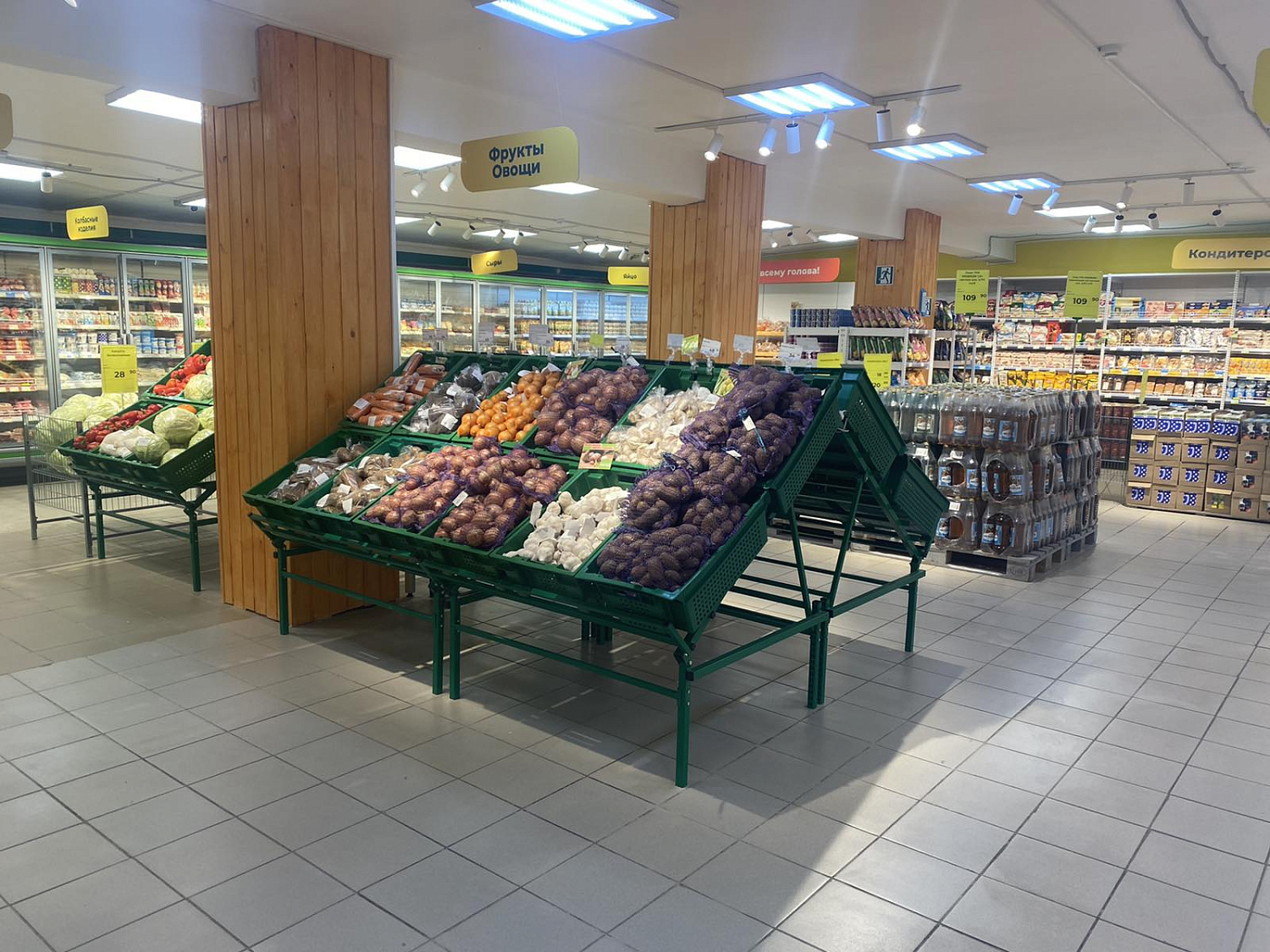 Обновили магазин в Онохое