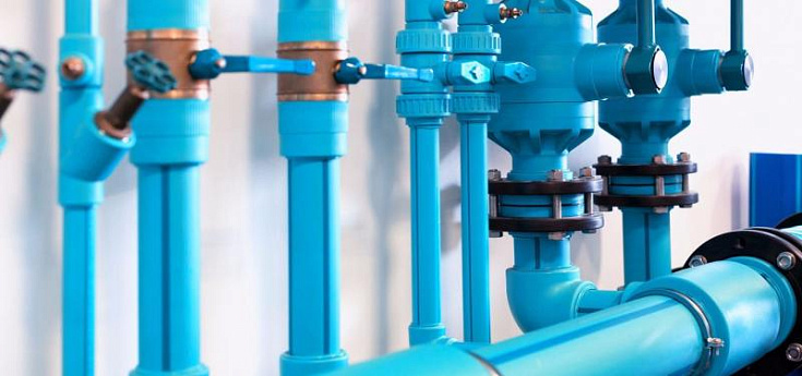 Поставка материалов и выполнение работ по монтажу  внутренней системы холодного и горячего водоснабжения в ТЛЦ по ул.Моховая,3а