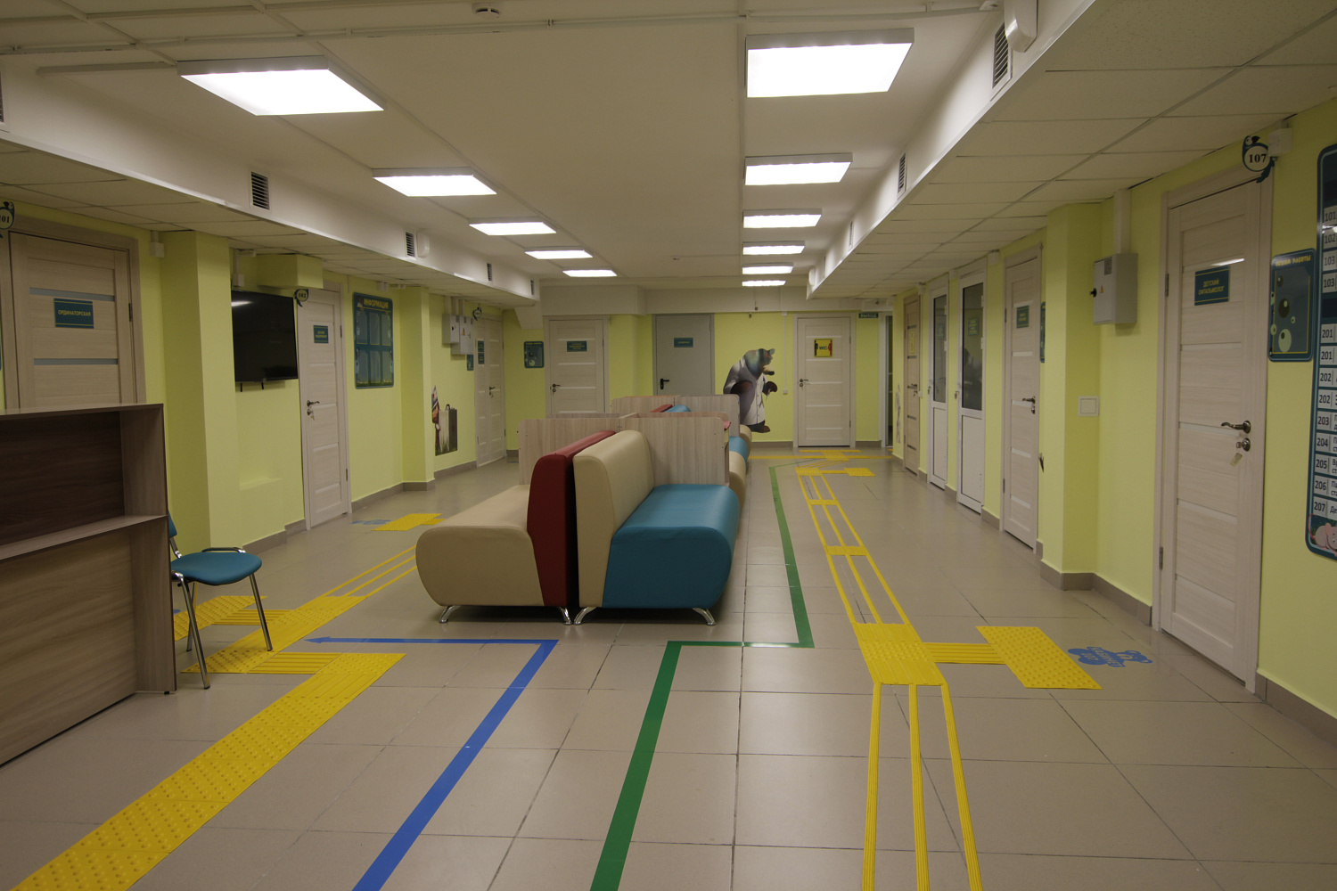 Новая поликлинника для маленьких жителей ж/д района