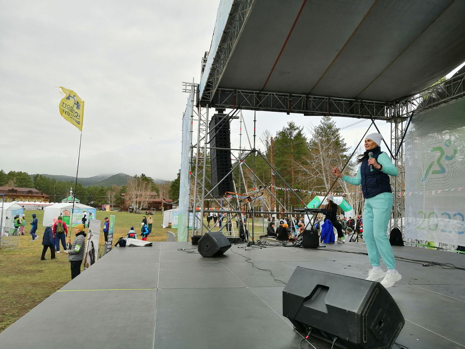 Группа компаний Титан приняла участие в открытии Зеленого марафона.