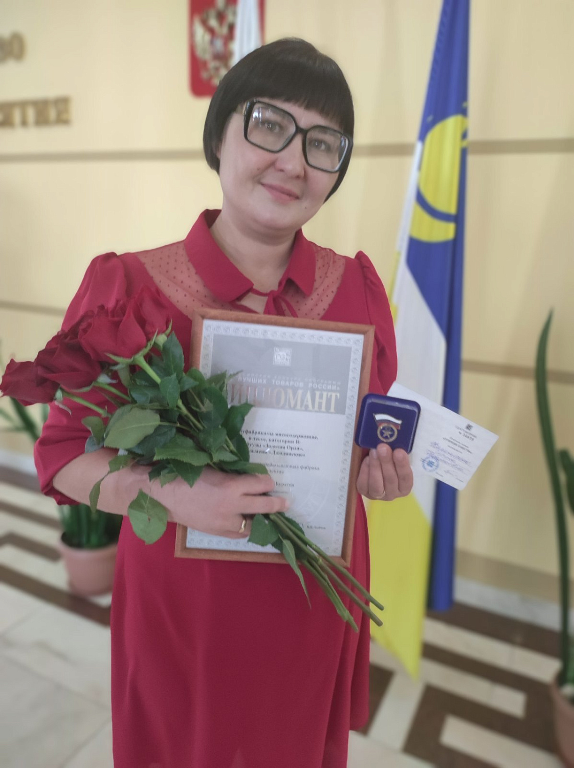 Фабрика Селенга стала дипломантом конкурса "100 лучших товаров России" в 2023 году 