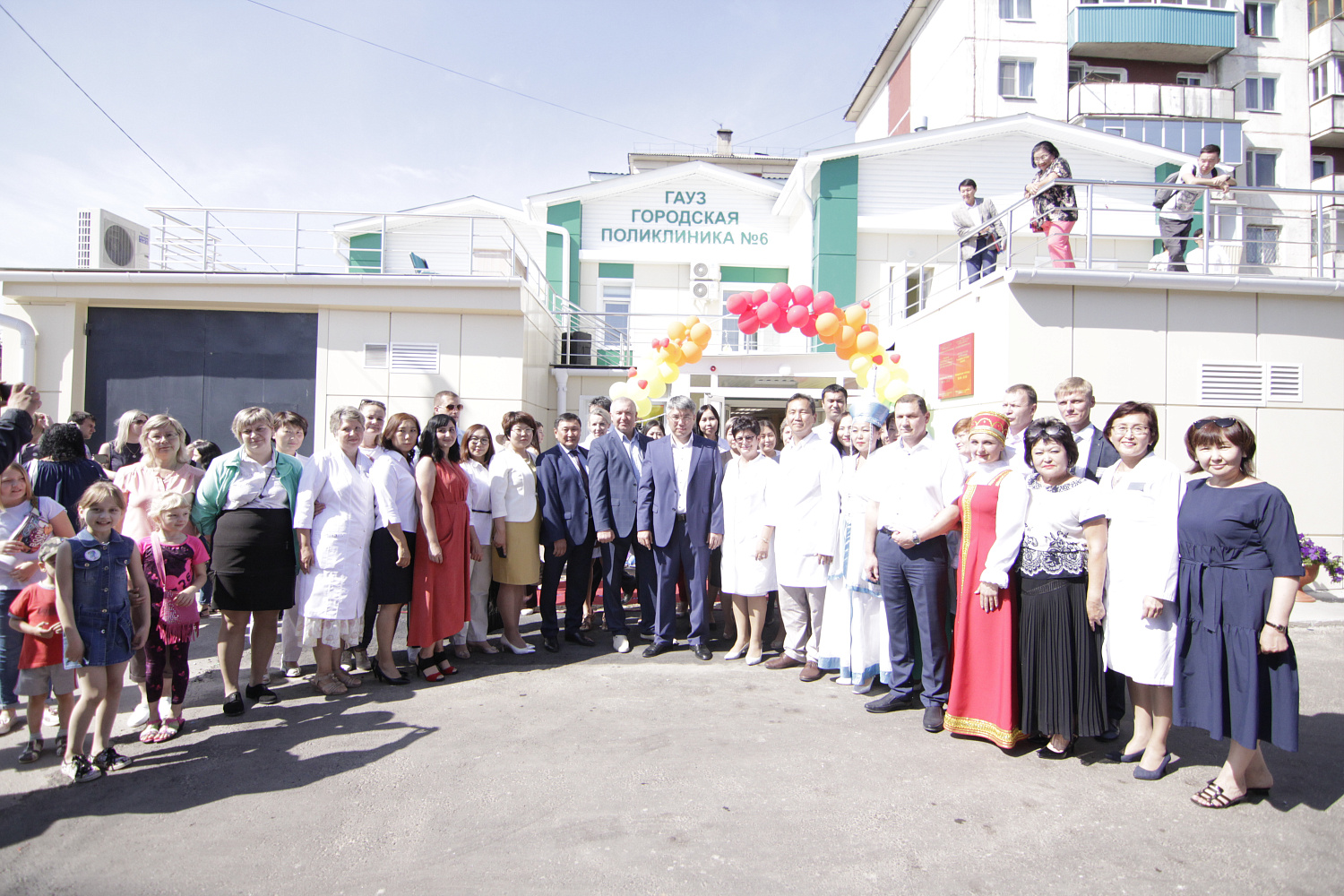 Новая поликлинника для маленьких жителей ж/д района