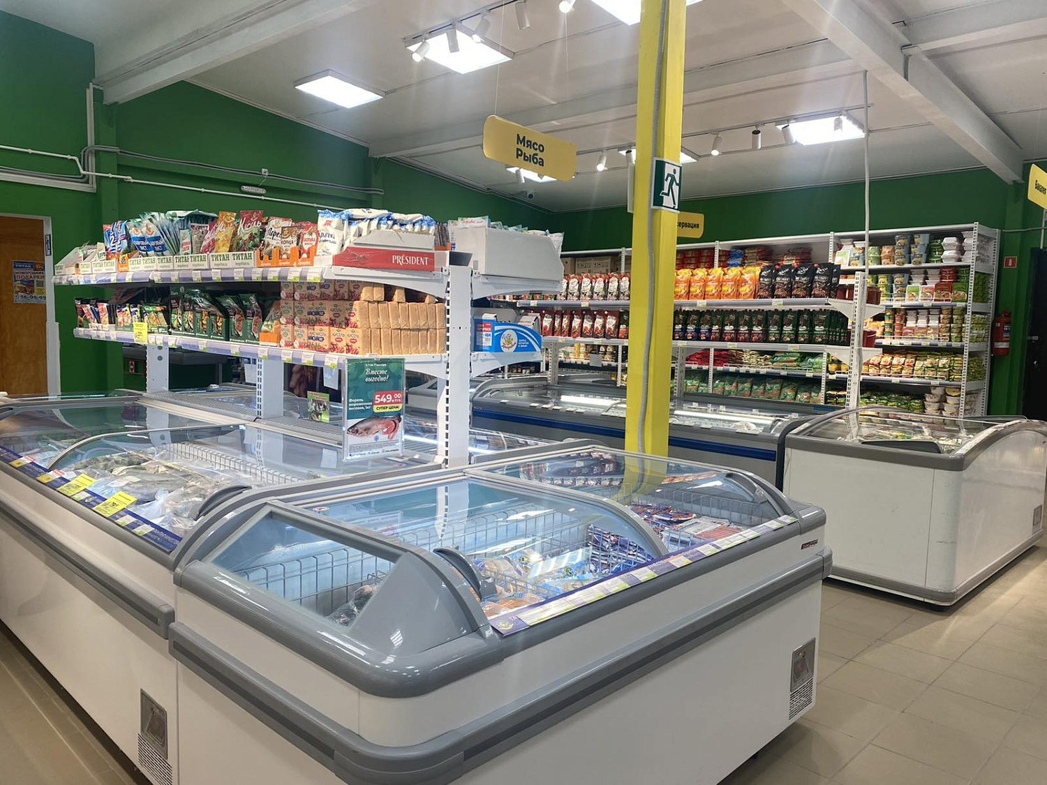 Обновили магазин в Онохое