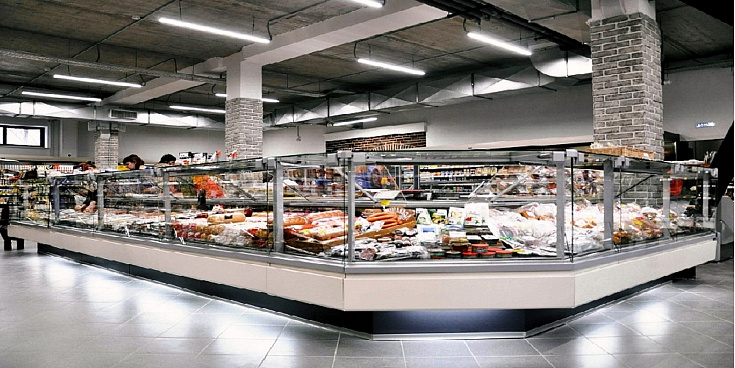 Холодильное оборудование для магазина по ул.Гагарина