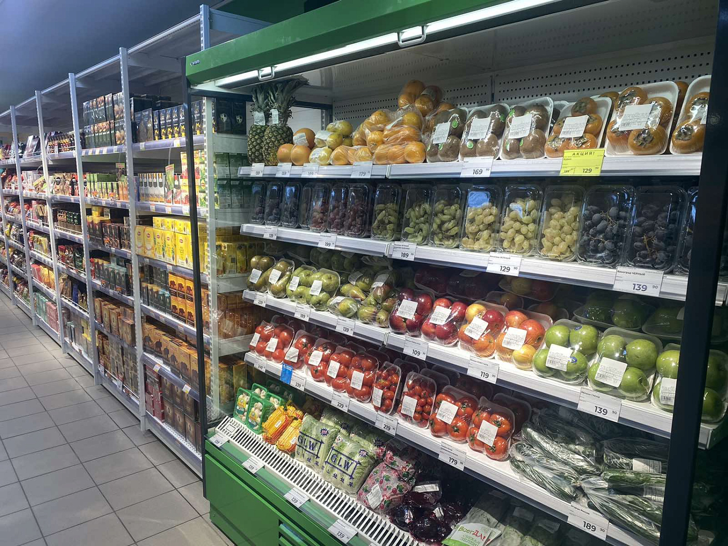 Обновили магазин в Онохое