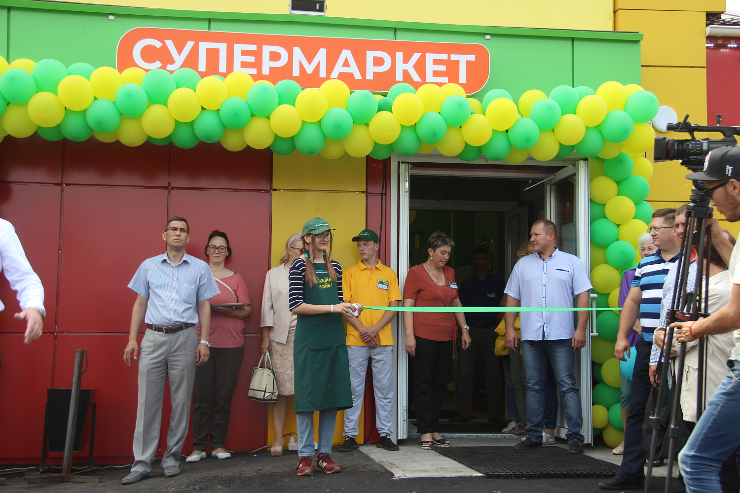 Наш новый супермаркет на Левом берегу