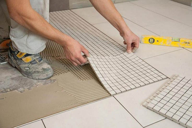 Устройство мозаичных полов