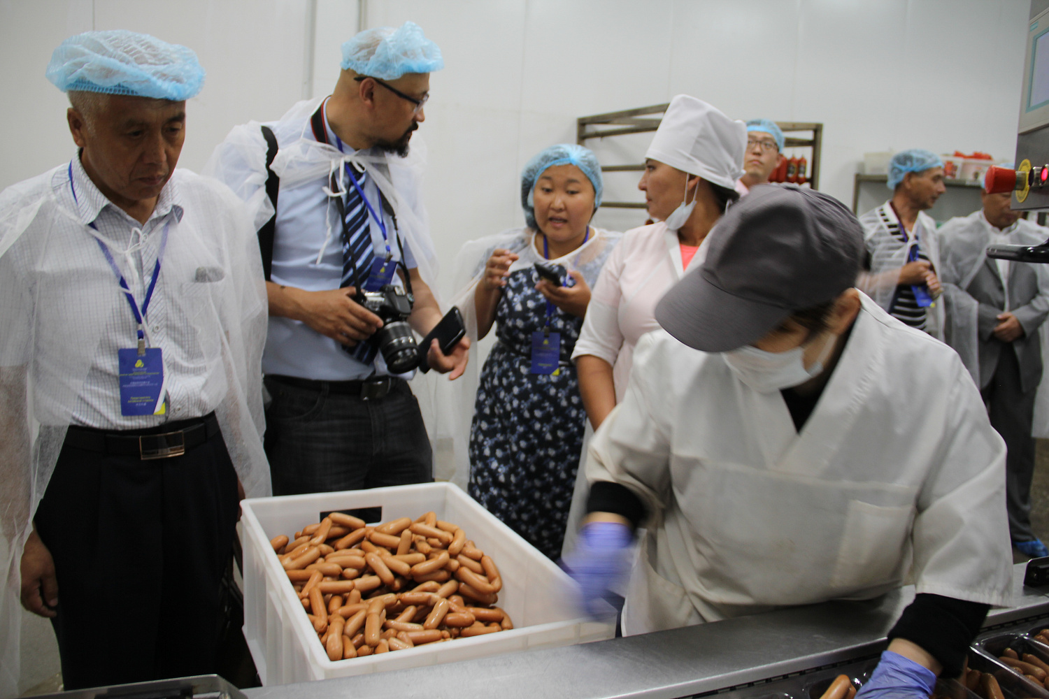 Делегация из Китая посетила мясоперерабатывающую фабрику «Селенга»