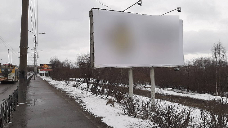 Конструкция для билборда